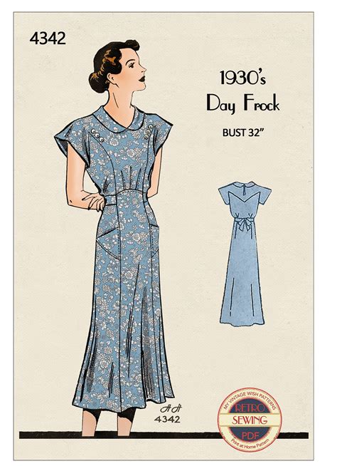 1930s casual dress